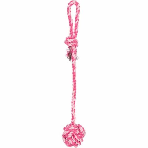 TRIXIE Labda Kötélből fogóval 7cm/50cm játék kutyáknak