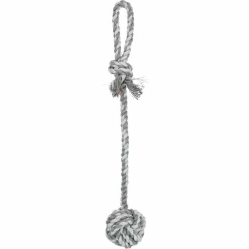 TRIXIE Labda Kötélből fogóval 7cm/50cm játék kutyáknak