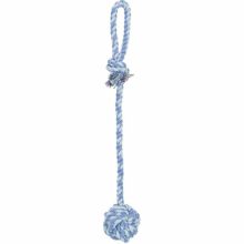 TRIXIE Labda Kötélből fogóval 7cm/50cm játék kutyáknak