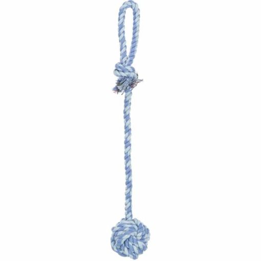 TRIXIE Labda Kötélből fogóval 7cm/50cm játék kutyáknak