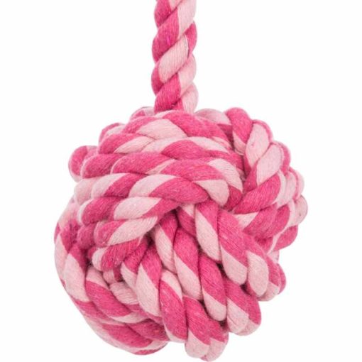 TRIXIE Labda Kötélből fogóval 7cm/50cm játék kutyáknak