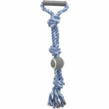 TRIXIE Rágókötél Teniszlabdával 6cm/50cm játék kutyáknak