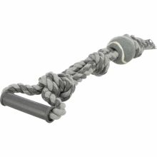 TRIXIE Rágókötél Teniszlabdával 6cm/50cm játék kutyáknak