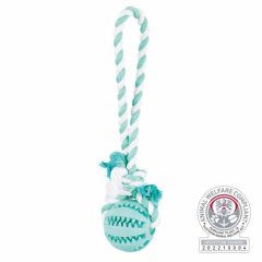   TRIXIE DentaFun Labda Kötéllel 7cm/24 cm Játék kutyáknak