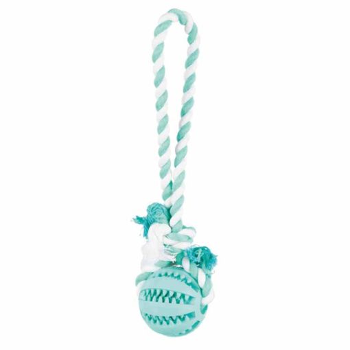 TRIXIE DentaFun Labda Kötéllel 7cm/24 cm Játék kutyáknak