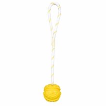 TRIXIE Natur gumilabda kötélen 4,5/35cm játék kutyáknak