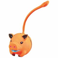 TRIXIE Latex Labda Farokkal 6cm játék kutyáknak