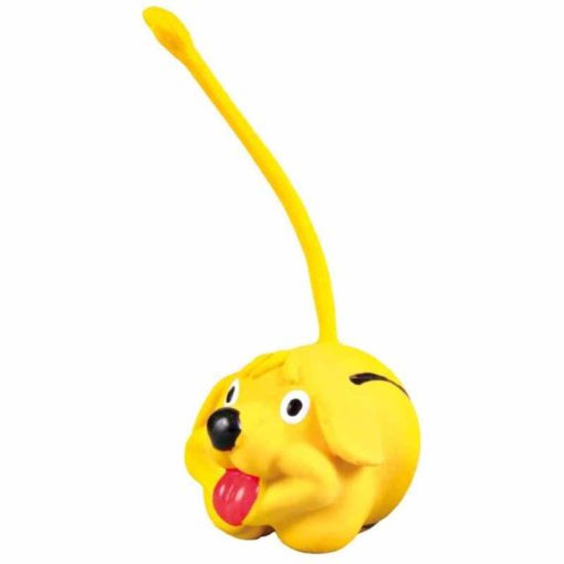 TRIXIE Latex Labda Farokkal 6cm játék kutyáknak