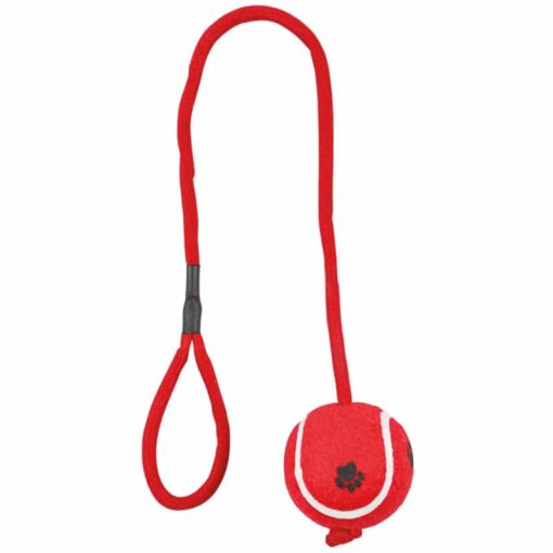 TRIXIE Teniszlabda Kötéllel 6cm/50cm játék kutyáknak