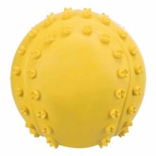 TRIXIE Natur gumi labda Tüskés Sipoló 6cm játék kutyáknak