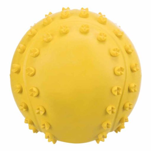 TRIXIE Natur gumi labda Tüskés Sipoló 6cm játék kutyáknak