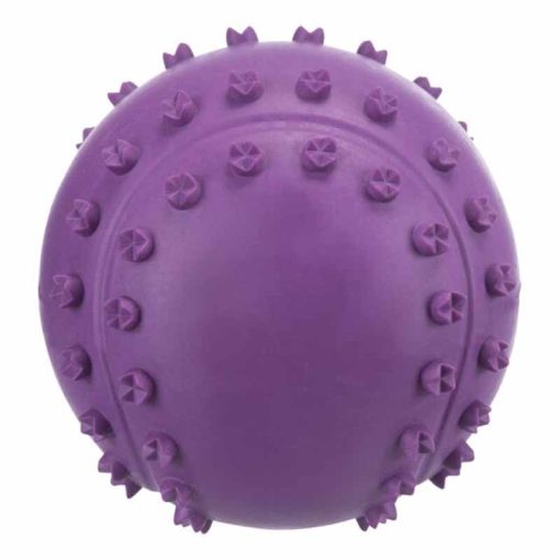 TRIXIE Natur gumi labda Tüskés Sipoló 6cm játék kutyáknak