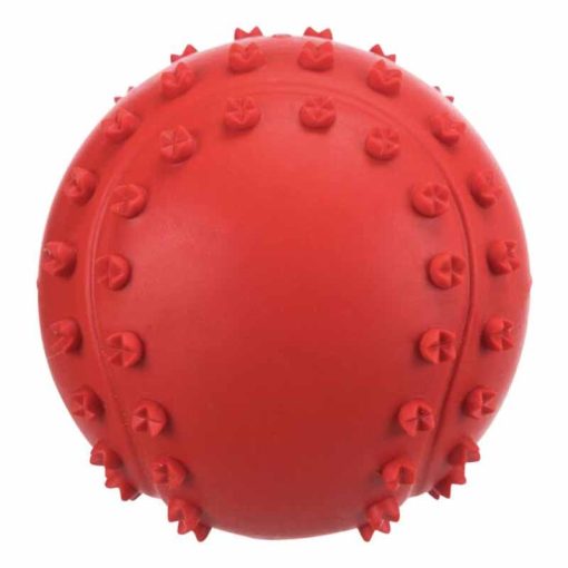 TRIXIE Natur gumi labda Tüskés Sipoló 6cm játék kutyáknak