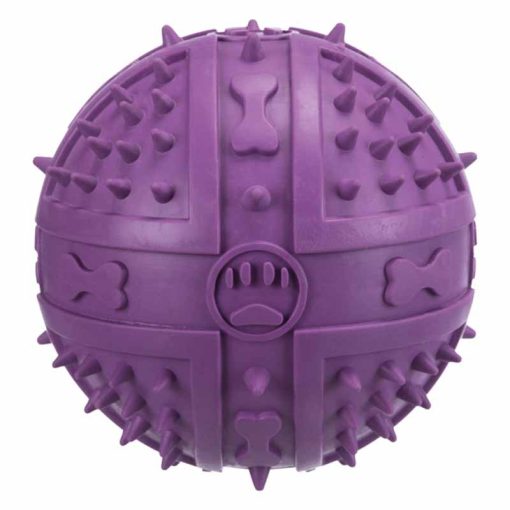 TRIXIE Natur gumi labda Tüskés Sipoló 6cm játék kutyáknak