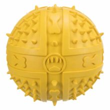 TRIXIE Natur gumi labda Tüskés Sipoló 9cm játék kutyáknak