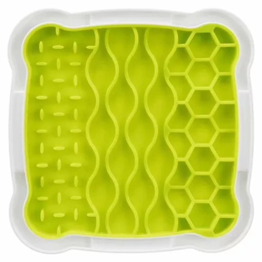 TRIXIE Licking Plate jutalomfalat adagoló tányér 20x20cm