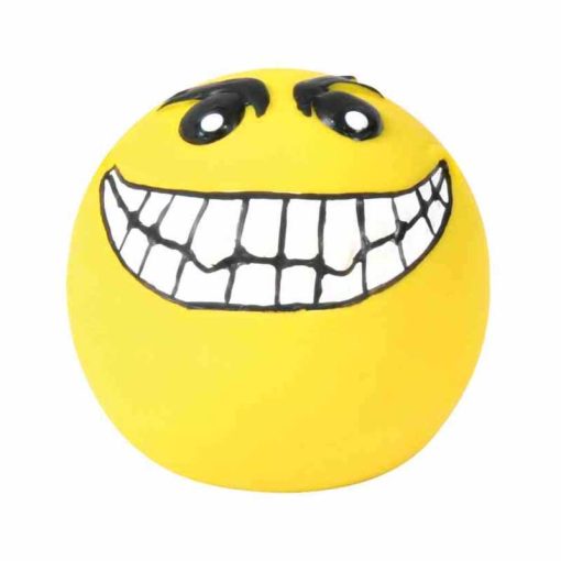 TRIXIE Latex Mosolygó Arcok 6cm játék kutyáknak