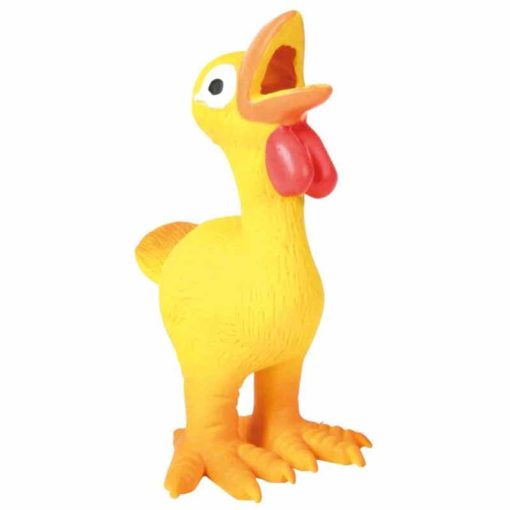 TRIXIE Latex Csirke 14cm játék kutyáknak