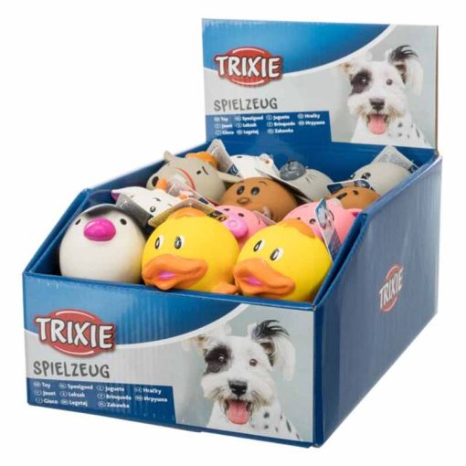 TRIXIE Latex Állat Figurák 6cm játék kutyáknak