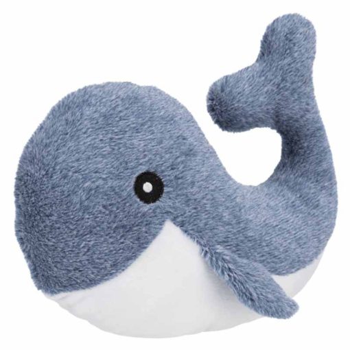 TRIXIE Plüss Be Nordic Whale poliészter bálna 25cm játék kutyáknak