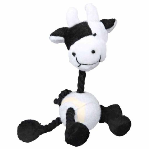 TRIXIE Labda-Kötél Teniszlabdával 16cm játék kutyáknak