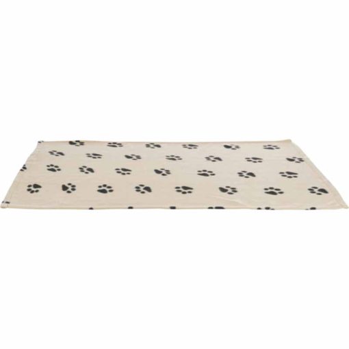 TRIXIE pléd Beany 100X70cm Bézs Tappancsmintás