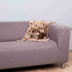 TRIXIE pléd Laslo Blanket 75x50cm Bézs mintás