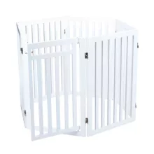 TRIXIE Biztonsági kutyarács 4 részes 60-160x81cm fehér