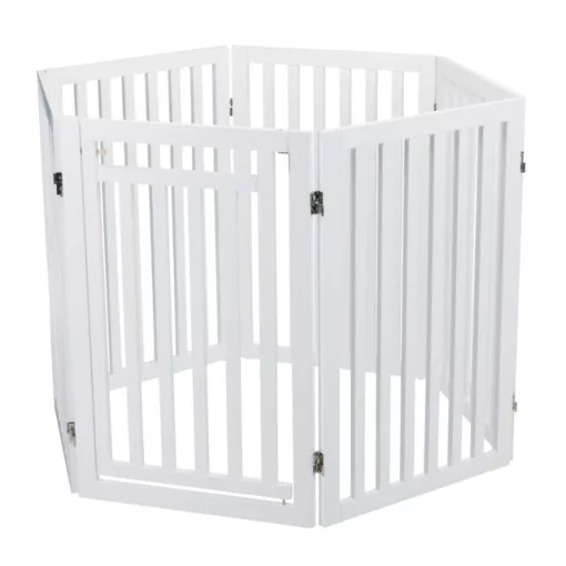 TRIXIE Biztonsági kutyarács 4 részes 60-160x81cm fehér