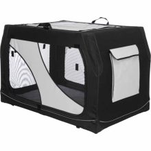 TRIXIE szállító box mobil kennel M-L 91x58x61cm