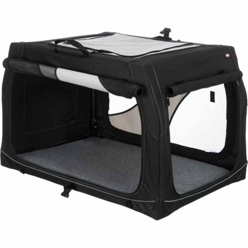 TRIXIE szállító box mobil kennel M-L 91x58x61cm