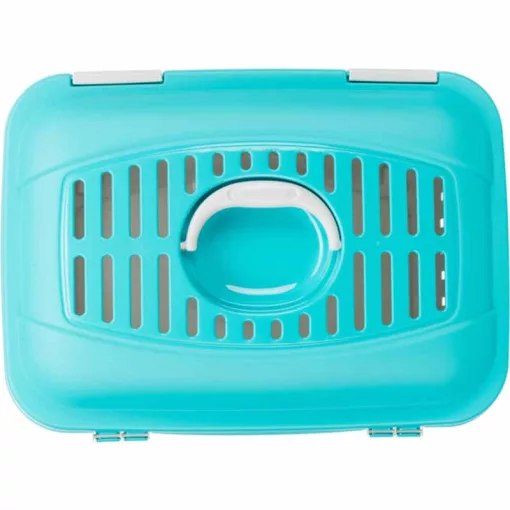 TRIXIE szállító box Midicapri Macskáknak  44x32x33cm Kék/Szürke