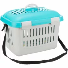 TRIXIE szállító box Midicapri Macskáknak  44x32x33cm Kék/Szürke