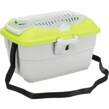 TRIXIE szállító box Minicapri 40x22x30cm Zöld/Szürke 2kg alatti kiséllatoknak