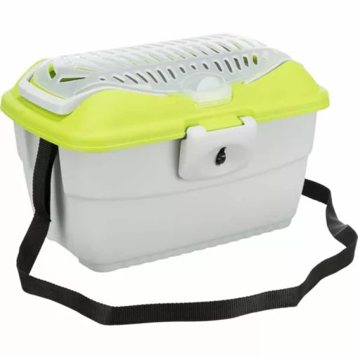 TRIXIE szállító box Minicapri 40x22x30cm Zöld/Szürke 2kg alatti kiséllatoknak