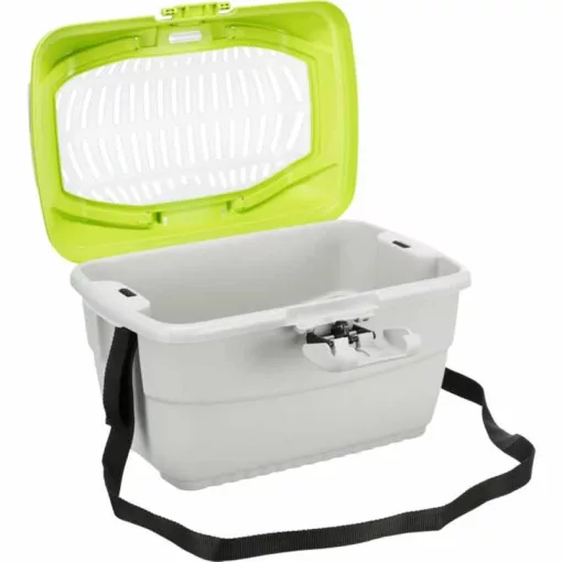 TRIXIE szállító box Minicapri 40x22x30cm Zöld/Szürke 2kg alatti kiséllatoknak