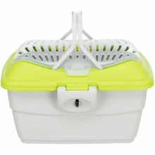 TRIXIE rágcsáló szállító box Minicapri 40x22x30cm Zöld/Szürke 2kg alatti kiséllatoknak