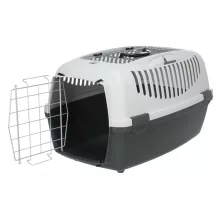 TRIXIE Szállító box Capri 3 Nyitott, S: 40x38x61cm Sötétszürke/Világosszürke