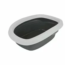 TRIXIE macska WC Carlo 1 peremes 31x14x43cm Sötét szürke/Világos szürke