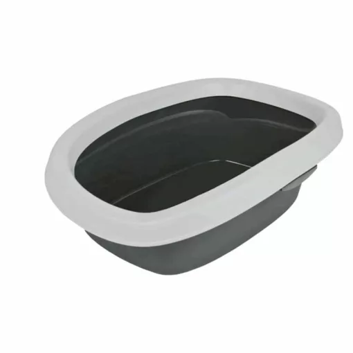 TRIXIE macska WC Carlo 1 peremes 31x14x43cm Sötét szürke/Világos szürke