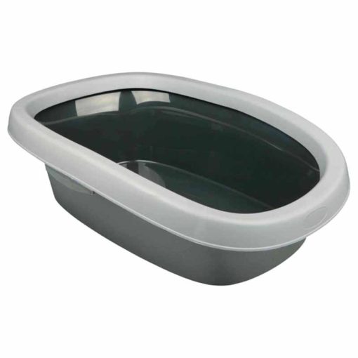 KT TRIXIE macska WC Carlo 2 peremes 38x17x51cm Sötét szürke/Világos szürke