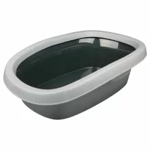 TRIXIE macska WC Carlo 2 peremes 38x17x51cm Sötét szürke/Világos szürke