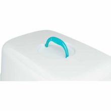 TRIXIE macska WC fedeles Vico (40x40x56cm) Türkiz/Krém