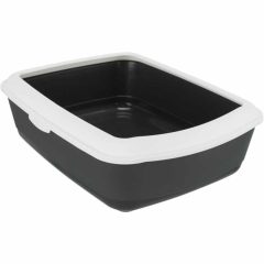   TRIXIE macska WC Classic peremes 37x15x47cm Sötétszürke/Fehér