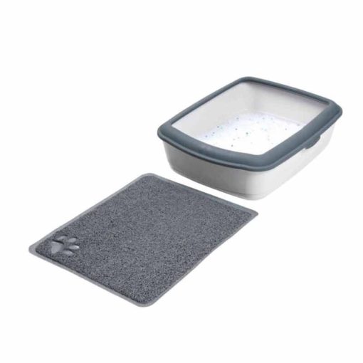 TRIXIE macska WC elé Szönyeg PPC 40X60cm Antracit Szürke