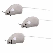 TRIXIE macska játék Plüss Egér +catnip 5cm