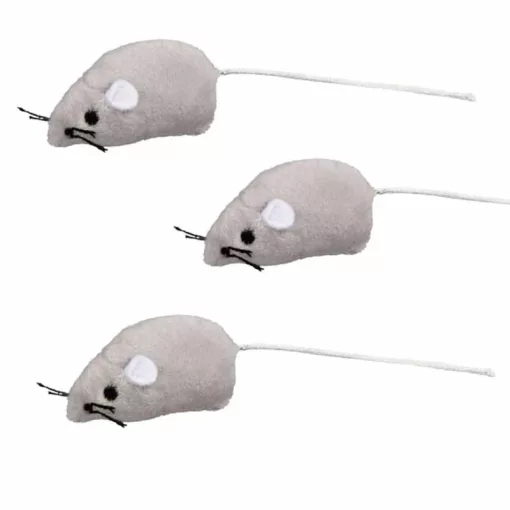 TRIXIE macska játék Plüss Egér +catnip 5cm