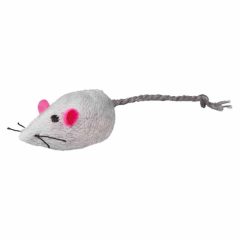 TRIXIE macska játék Plüss Egér csörgővel +catnip 5cm