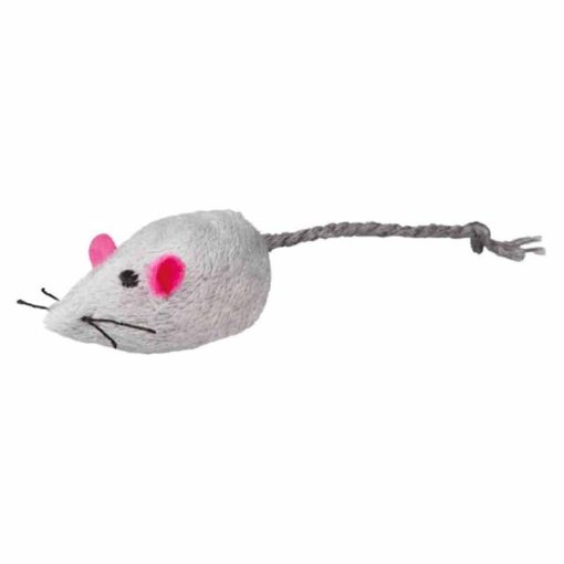 TRIXIE macska játék Plüss Egér csörgővel +catnip 5cm