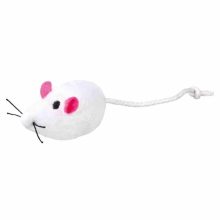 TRIXIE macska játék Plüss Egér csörgővel +catnip 5cm